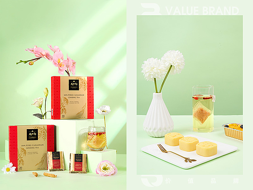 电商摄影 | 食品摄影 | 大山行西洋参茶包拍摄