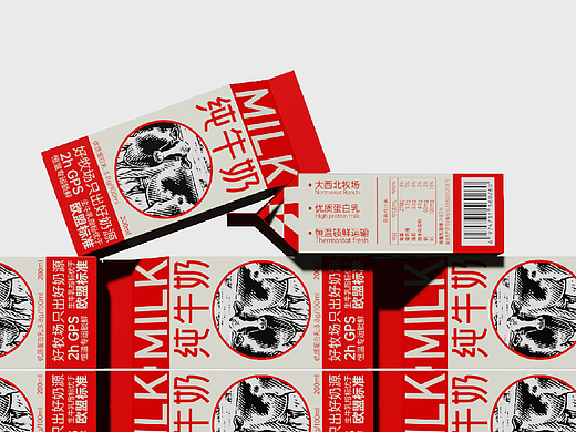 “鲜奶复古潮”｜Packaging Design.2023