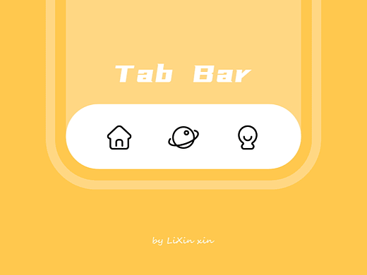 tab栏图标动效