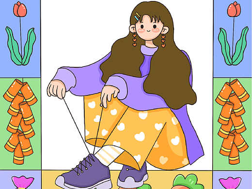 扁平插画