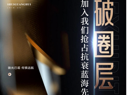 破圈抗衰轻医美潮流造势系列造势海报