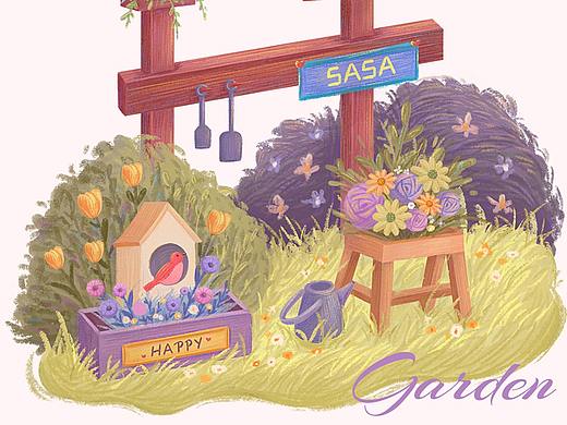 治愈系插画 | 小场景创作