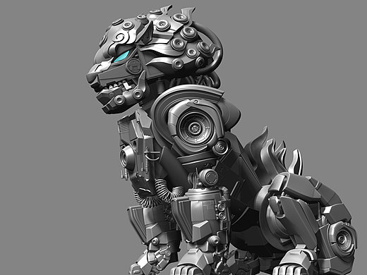 Cyber Roar 传音八百里 — 东方赛博青狮 