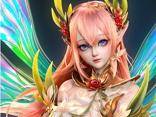 Flower Elf 花精灵