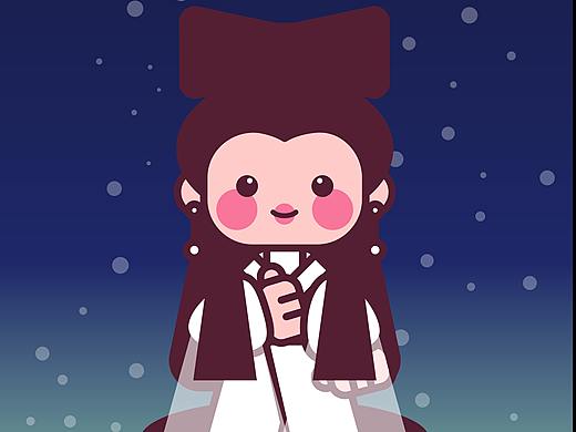 繁星计划2.0五期第一周-倩女幽魂（个人主页-ZNjY0NTc0ODA=） - 商业插画 - 站酷设计师容我想想z原创素材 - 站酷ZCOOL