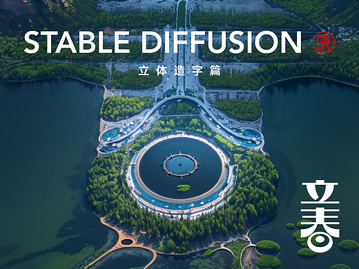 AIGC立体造字篇①