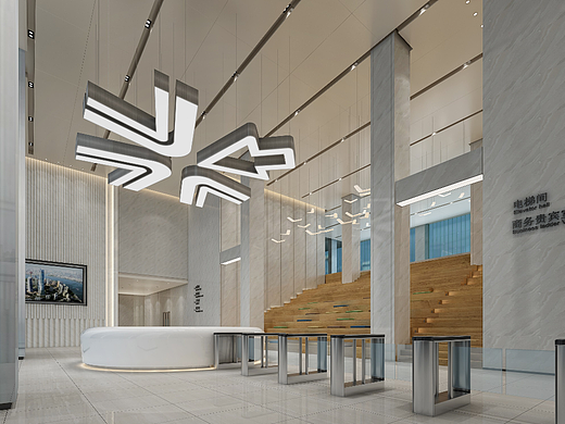 通联支付通华科技大厦1F大厅