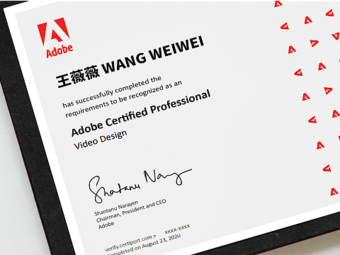 如何成为一名获得 Adobe 国际认证的专业设计师？