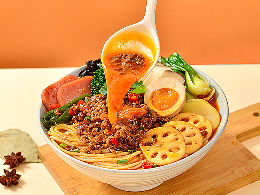 肥汁麻辣烫拍摄|电商美食|速食产品摄影|×郑州密斯杨