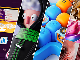 潮流设计 | 十月Behance最热C4D作品集合