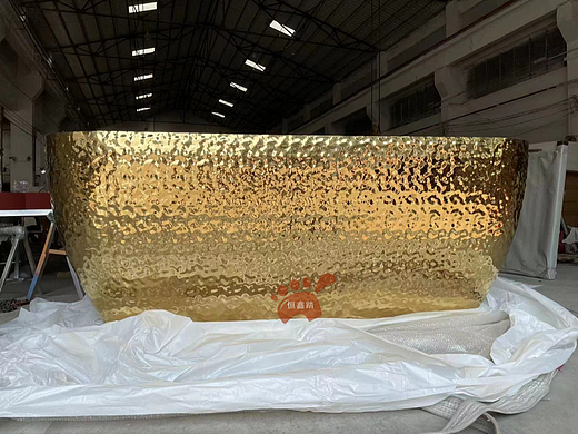 售楼部大堂不锈钢销控台 异形不锈钢吧台创意理念