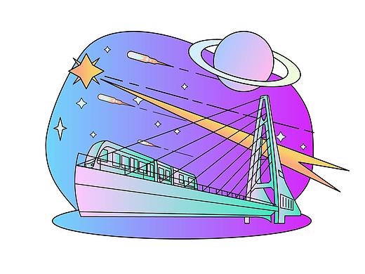 《漫游宇宙》系列小图标练习