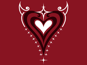 FEELSOUL-爱心佩斯利方巾图案