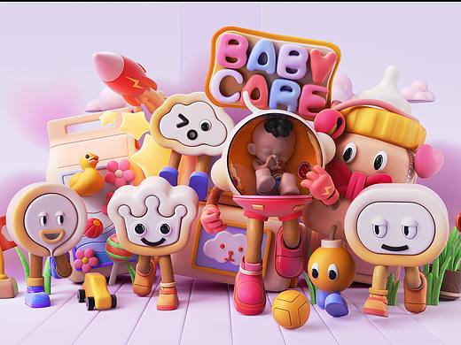 Babycare-欢乐运动会（个人主页-ZNjY5MzAzOTI=） - 海报 - 站酷设计师俞墙原创素材 - 站酷ZCOOL