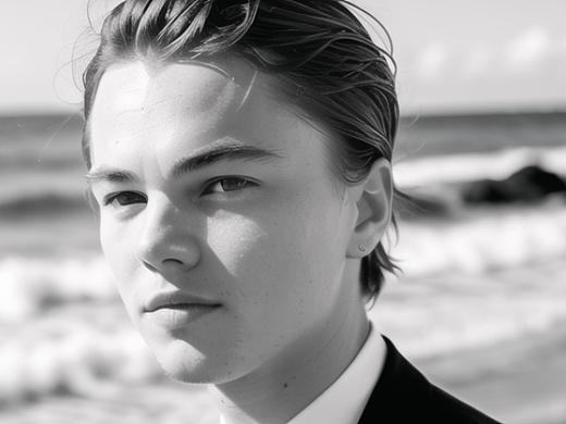 如果小李子不变胖...ai写实绘画