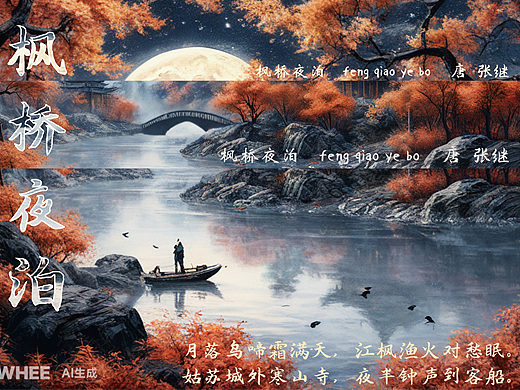 枫桥夜泊 | 唐. 张继