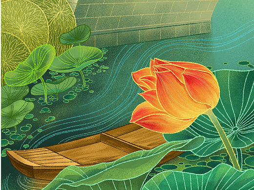 大暑观红莲（个人主页-ZNjI0NTMyMDQ=） - 创作习作 - 站酷设计师新瓦肯星原创素材 - 站酷ZCOOL