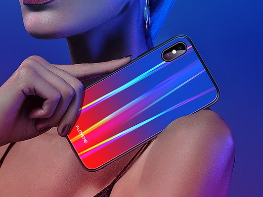 iPhoneX极光渐变手机壳 & 亚马逊电商设计【老作品】