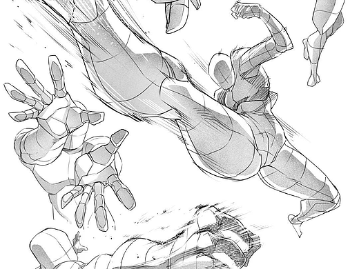 「人体废」让你从0到1掌握人体画法！