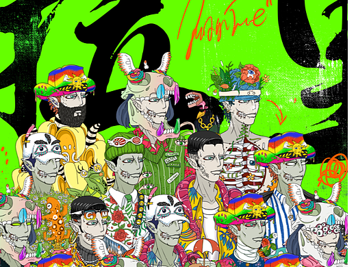 《索拉里的快乐乐园》NFT插画作品集