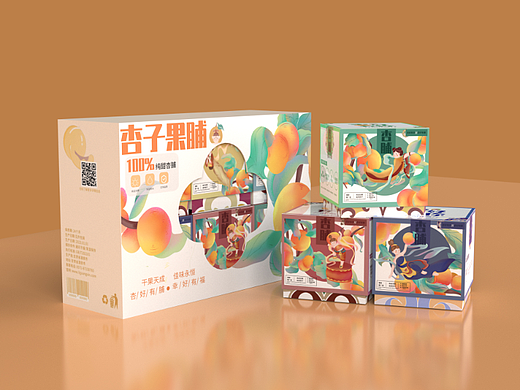 “杏好有你”农产品包装设计