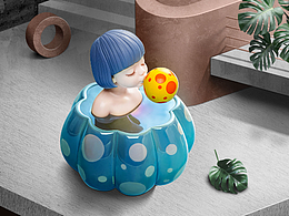 P4D練習(xí)作品-電商海報設(shè)計