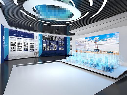 克拉玛依钻井公司展厅