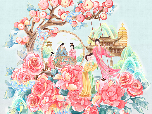 国风-云南鲜花饼