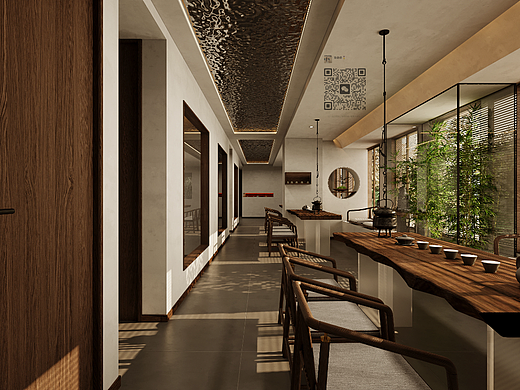 茶室设计 | 新中式之美溢于言表