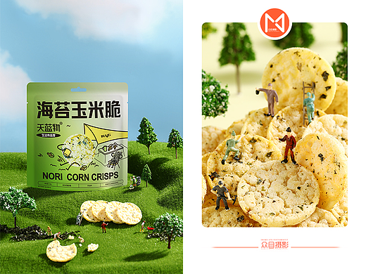 海苔玉米脆 | 美食拍摄 x 众目摄影 |