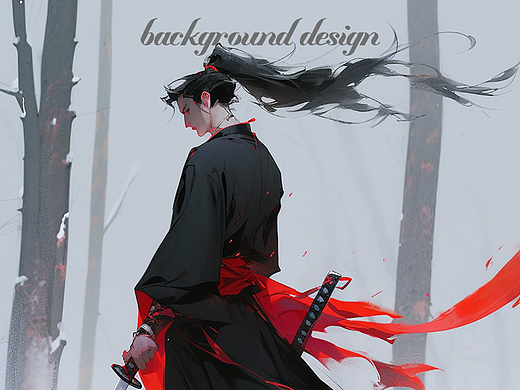 midjourney｜武侠插画