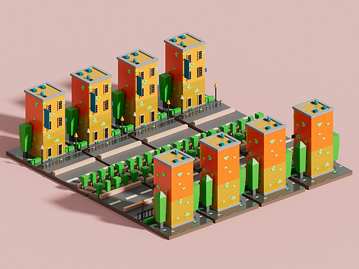 Blender练习（个人主页-ZNTk5MTEyMzI=） - 场景 - 站酷设计师Alex小夜原创素材 - 站酷ZCOOL