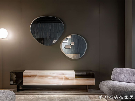意大利悬浮家具品牌CASA LAGO这款进口边柜，太惊艳！