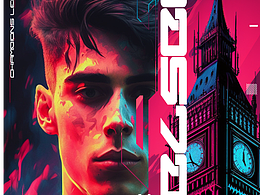 Midjourney+ps做了四支欧冠球队海报