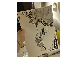 曾走过的路线稿