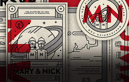 斩获国际设计大奖的11组婚礼请柬设计欣赏（个人主页-ZNDk3NTQ4） - 平面 - 站酷设计师格致健康原创素材 - 站酷ZCOOL