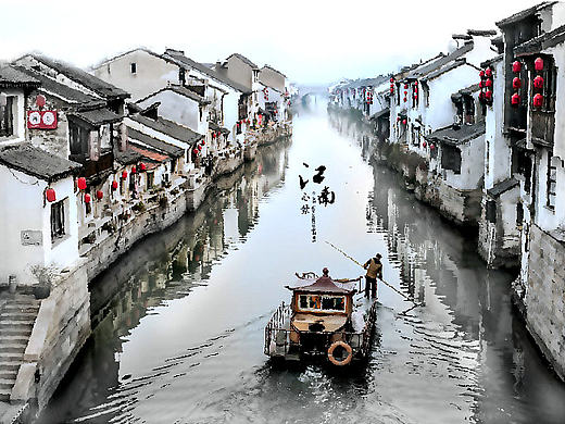 Ps教程：图片转水墨画的技巧