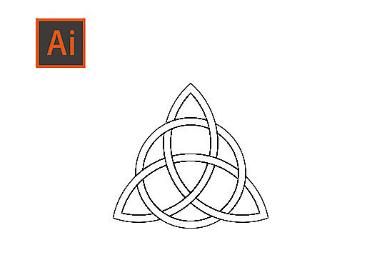 Ai基础教程/如何绘制带穿插关系的图标