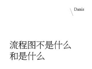 流程图不是什么和是什么