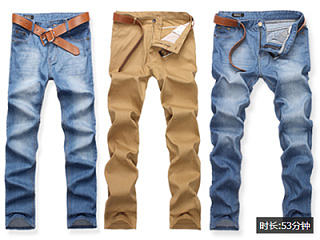 摄影师教你拍—淘宝男裤平铺拍摄（上）造型布光篇