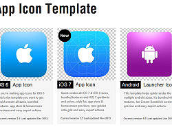 APP icon模板基本使用教程