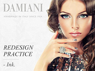 DAMIANI Web Redesign Practice