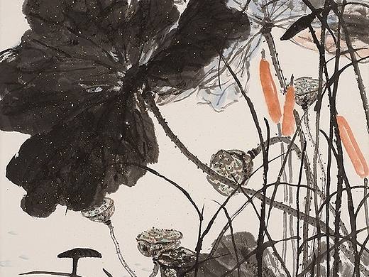 【画苑】韩文来国画欣赏（四）•荷塘（个人主页-ZMTg0MjM2） - 插画 - 站酷设计师UI001原创素材 - 站酷ZCOOL