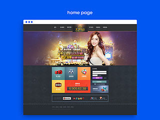 Gaming website（個(gè)人主頁-ZMTM3MDEzOTY=） - 門戶網(wǎng)站 - 站酷設(shè)計(jì)師亦風(fēng)原創(chuàng)素材 - 站酷ZCOOL