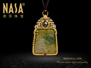 奈莎NASA珠宝原创设计引领东方文化艺术珠宝新格度作品《朗朗乾坤》