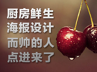 【请多指教】厨房鲜生部分商业海报