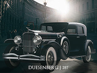 原创作品—写实图标—消逝的荣耀 Duesenberg汽车