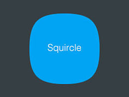 Squircle画法（椭圆形矩形squarecircle椭圆矩椭圆）