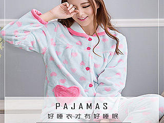 女装详情页家居服睡衣详情秋冬上新
