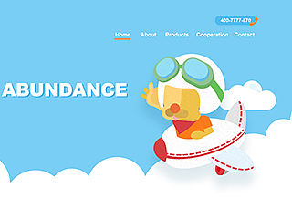 Starry 网页设计－手绘／儿童／金融